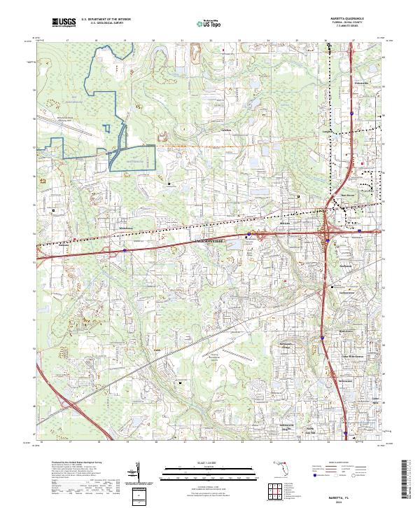 Marietta, FL — USGS 7.5-minute topo (2024)