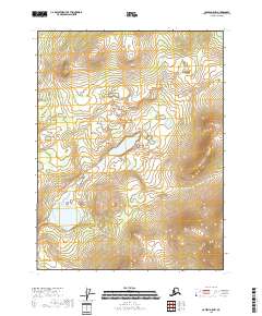Coleen A-5 NW, AK — USGS 7.5-minute topo (2018)