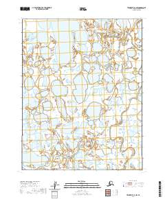 Teshekpuk C-4 NW, AK — USGS 7.5-minute topo (2020)
