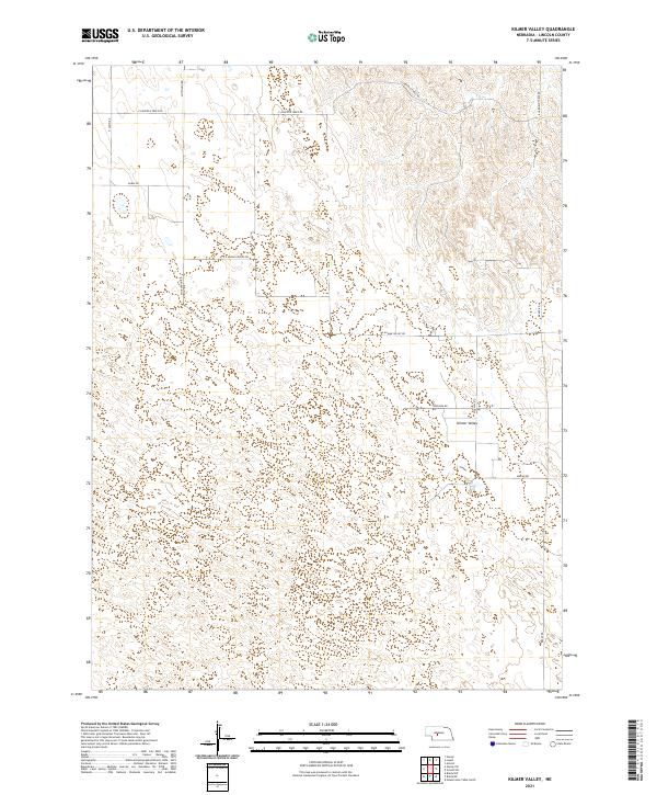 Kilmer Valley, NE — USGS 7.5-minute topo (2021)