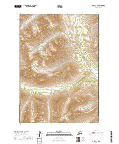 Lime Hills A-1 NE, AK — USGS 7.5-minute topo (2019)