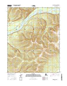 Hughes B-2 SE, AK — USGS 7.5-minute topo (2016)