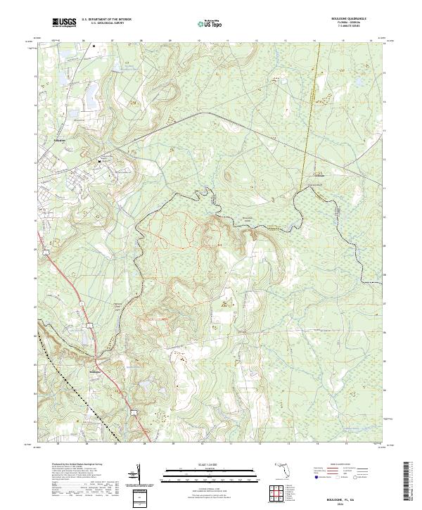 Boulogne, FL-GA — USGS 7.5-minute topo (2024)
