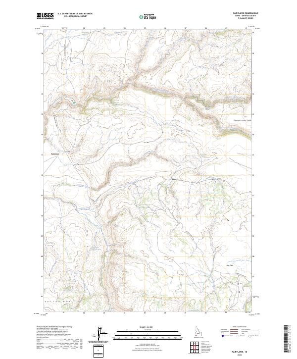 Fairylawn, ID — USGS 7.5-minute topo (2024)