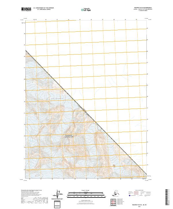 Skagway B-8 SE, AK-BC — USGS 7.5-minute topo (2021)