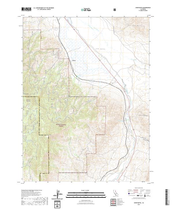 Constantia, CA — USGS 7.5-minute topo (2021)