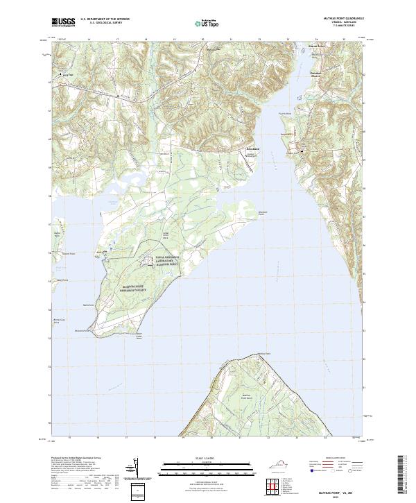 Mathias Point, VA-MD — USGS 7.5-minute topo (2022)