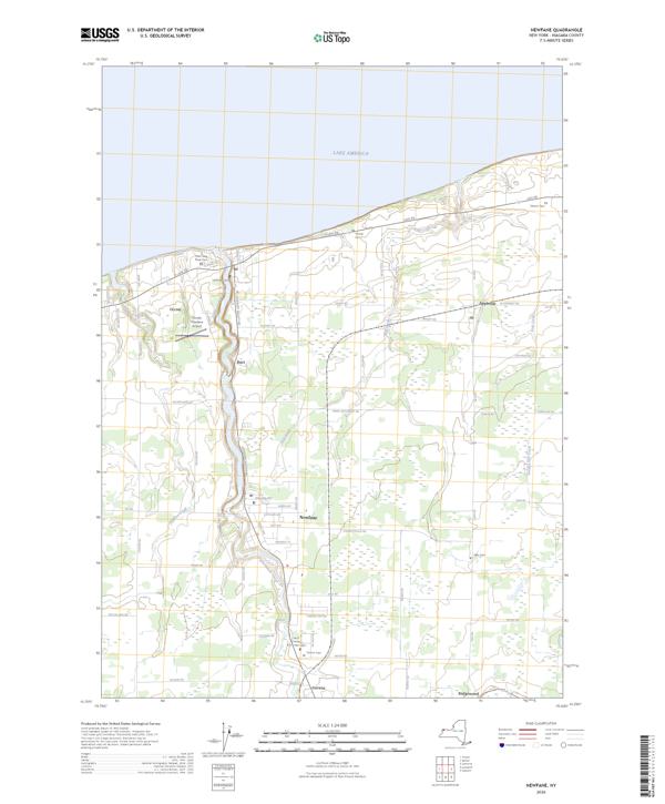 Newfane, NY — USGS 7.5-minute topo (2026)