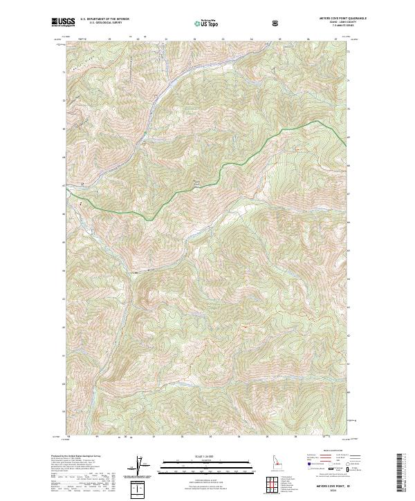 Meyers Cove Point, ID — USGS 7.5-minute topo (2024)