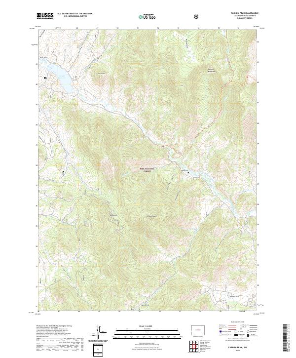 Farnum Peak, CO — USGS 7.5-minute topo (2022)