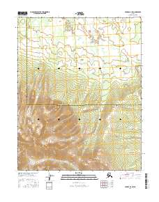 Hughes B-6 SW, AK — USGS 7.5-minute topo (2016)