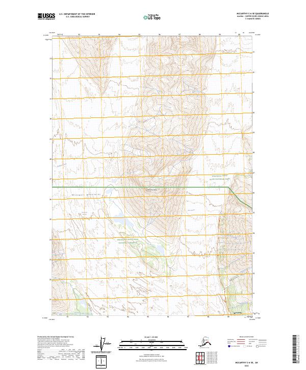 McCarthy C-6 SE, AK — USGS 7.5-minute topo (2023)