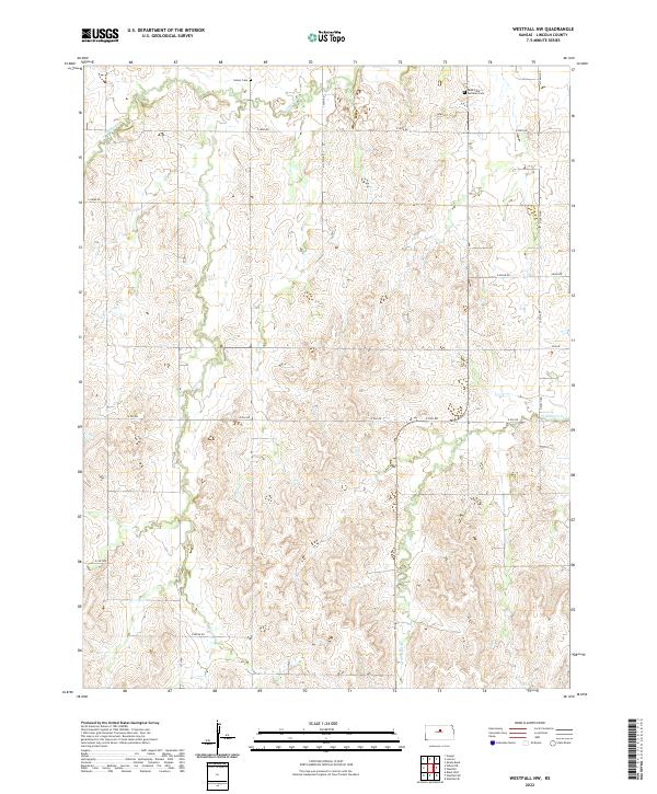 Westfall NW, KS — USGS 7.5-minute topo (2022)