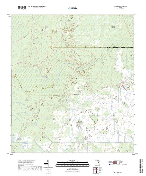 Rock Ridge, FL — USGS 7.5-minute topo (2024)