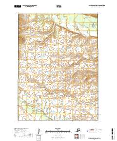 Taylor Mountains A-5 NE, AK — USGS 7.5-minute topo (2019)