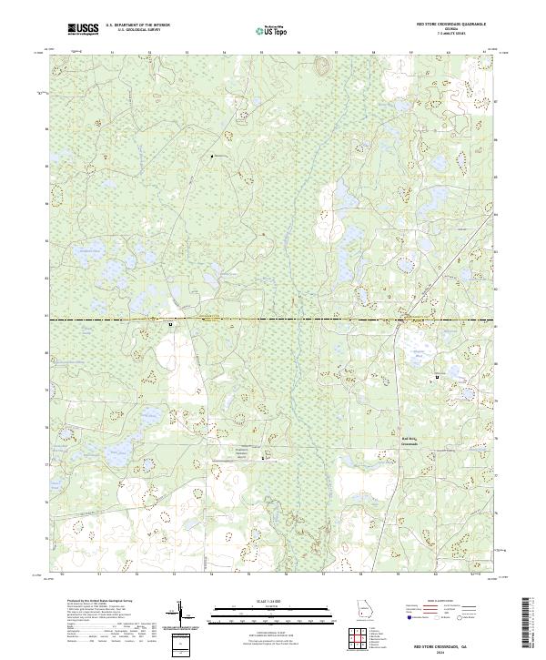 Red Store Crossroads, GA — USGS 7.5-minute topo (2024)