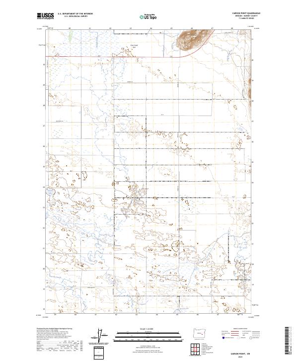 Carson Point, OR — USGS 7.5-minute topo (2023)