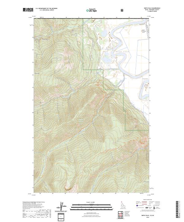 Smith Falls, ID-BC — USGS 7.5-minute topo (2024)