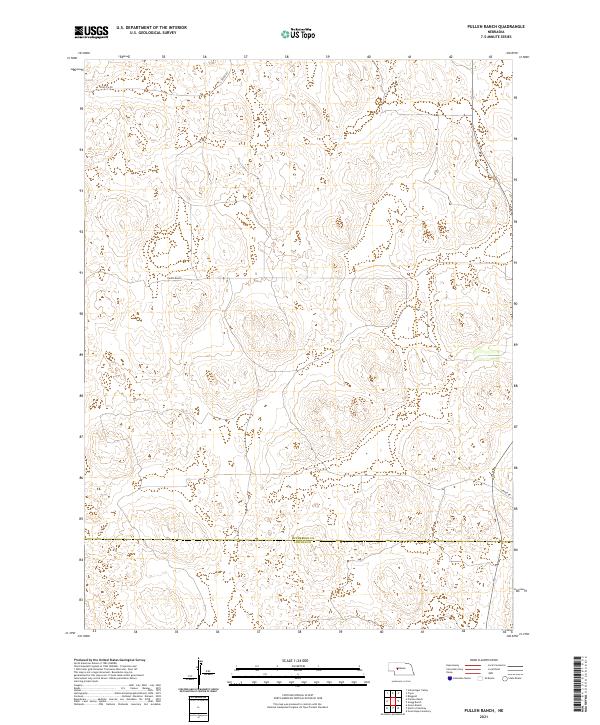 Pullen Ranch, NE — USGS 7.5-minute topo (2021)