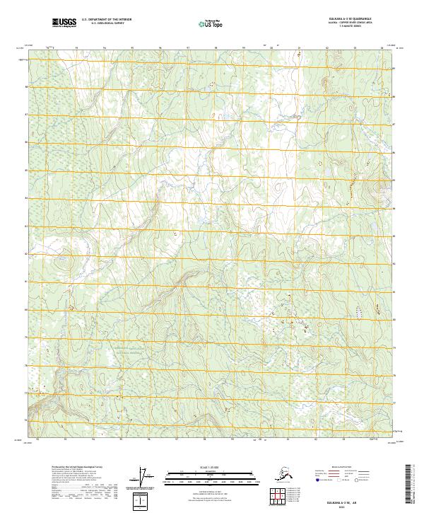 Gulkana A-3 SE, AK — USGS 7.5-minute topo (2023)