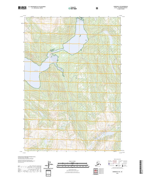 Sumdum B-4 SE, AK — USGS 7.5-minute topo (2024)