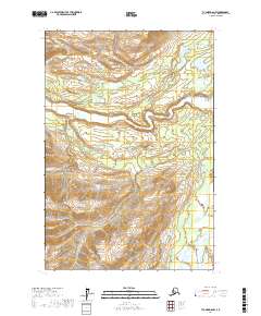 Tyonek D-6 NW, AK — USGS 7.5-minute topo (2017)