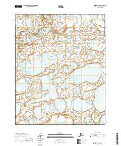 Teshekpuk B-1 SE, AK — USGS 7.5-minute topo (2020)