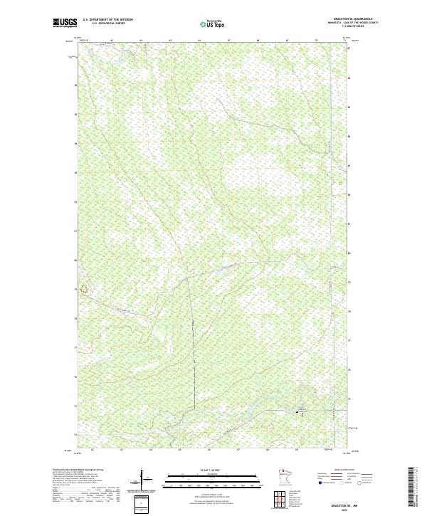 Graceton SE, MN — USGS 7.5-minute topo (2022)