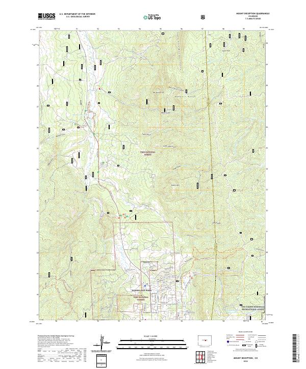 Mount Deception, CO — USGS 7.5-minute topo (2022)