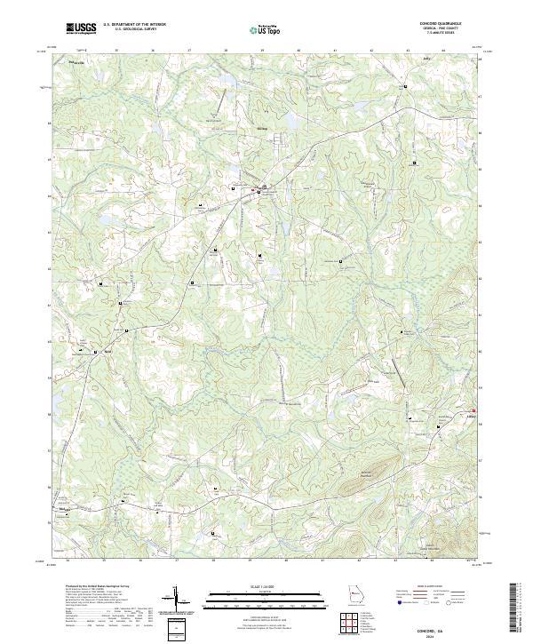 Concord, GA — USGS 7.5-minute topo (2024)