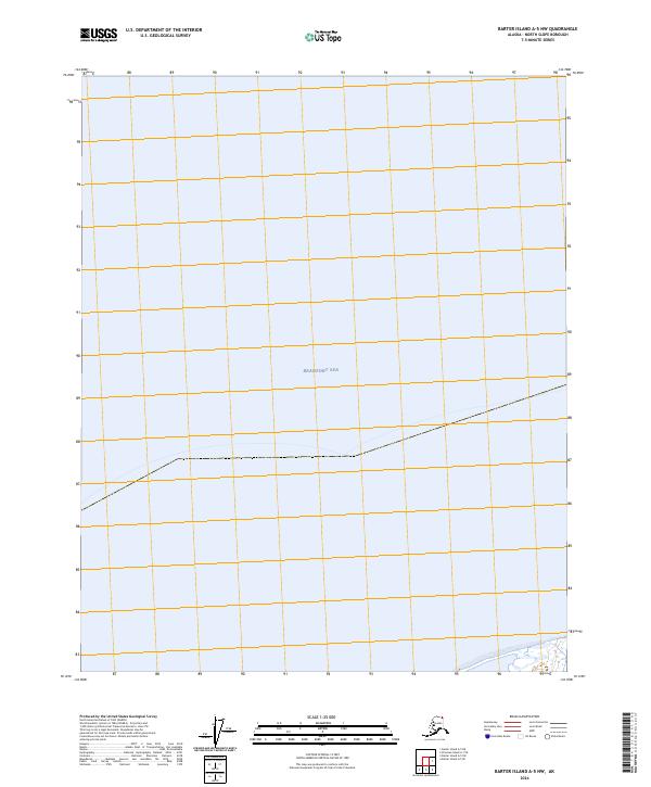 Barter Island A-5 NW, AK — USGS 7.5-minute topo (2024)