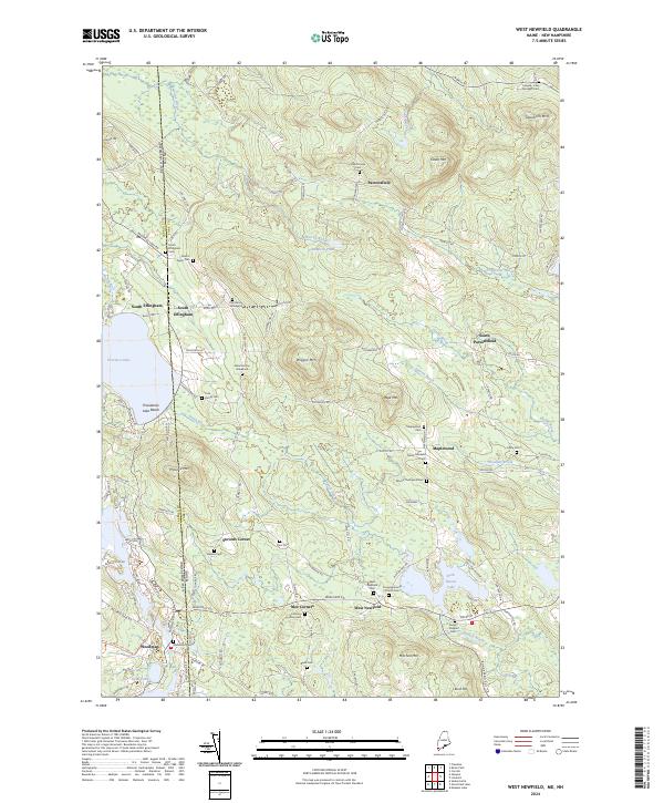 West Newfield, ME-NH — USGS 7.5-minute topo (2024)
