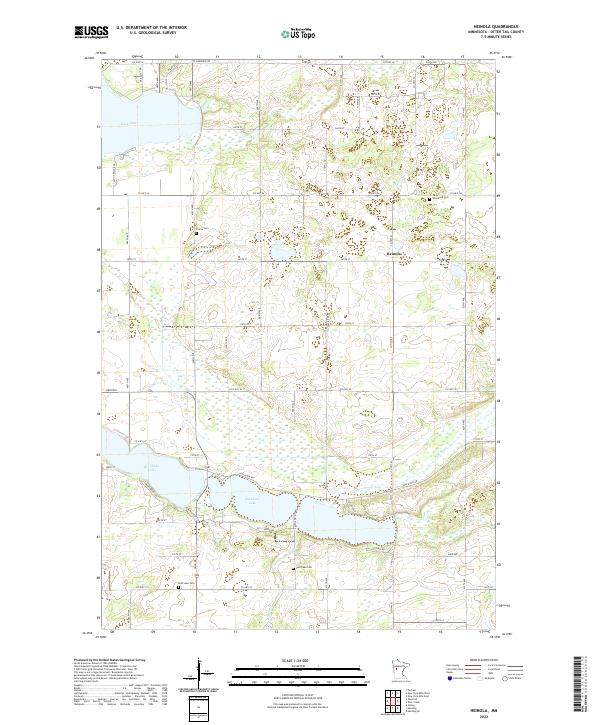 Heinola, MN — USGS 7.5-minute topo (2022)