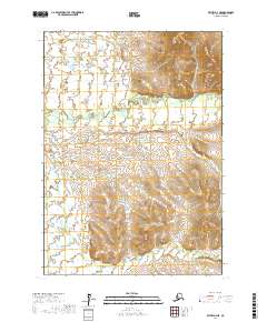 Bethel D-4 NE, AK — USGS 7.5-minute topo (2017)