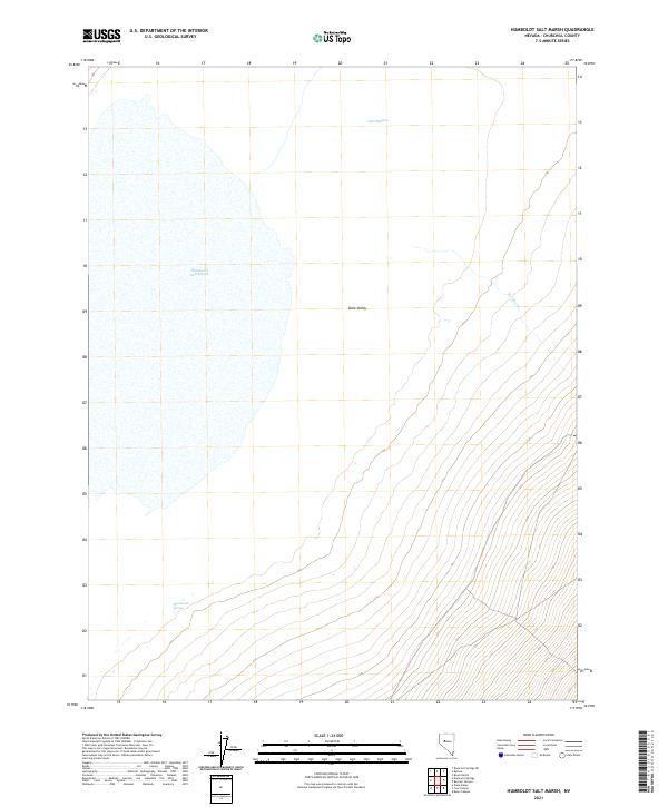 Humboldt Salt Marsh, NV — USGS 7.5-minute topo (2021)