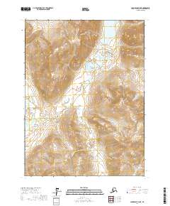 Chandalar B-5 NE, AK — USGS 7.5-minute topo (2017)