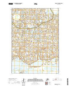 Marshall B-5 SE, AK — USGS 7.5-minute topo (2020)