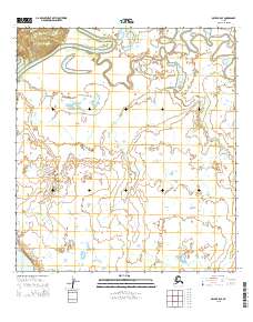 Ophir B-5 SE, AK — USGS 7.5-minute topo (2015)