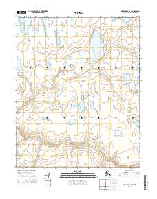 Meade River A-5 NE, AK — USGS 7.5-minute topo (2014)