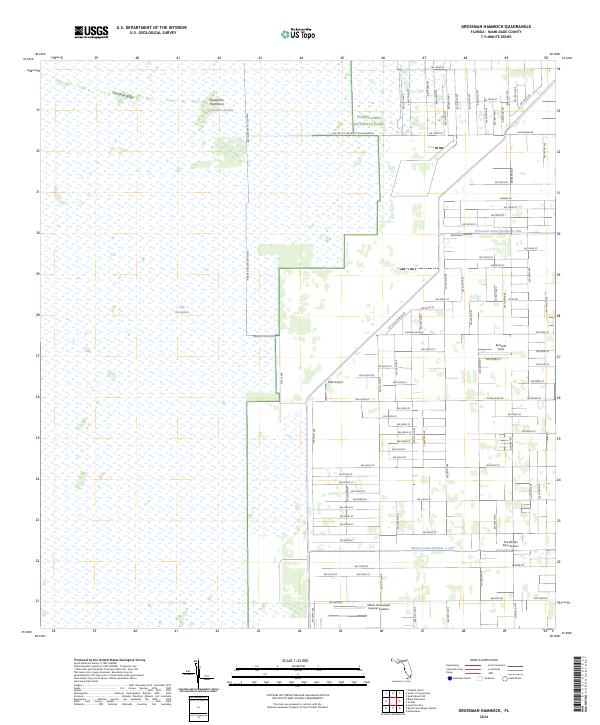 Grossman Hammock, FL — USGS 7.5-minute topo (2024)