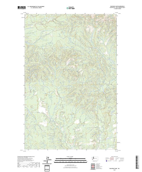 Railroad Camp, WA — USGS 7.5-minute topo (2023)