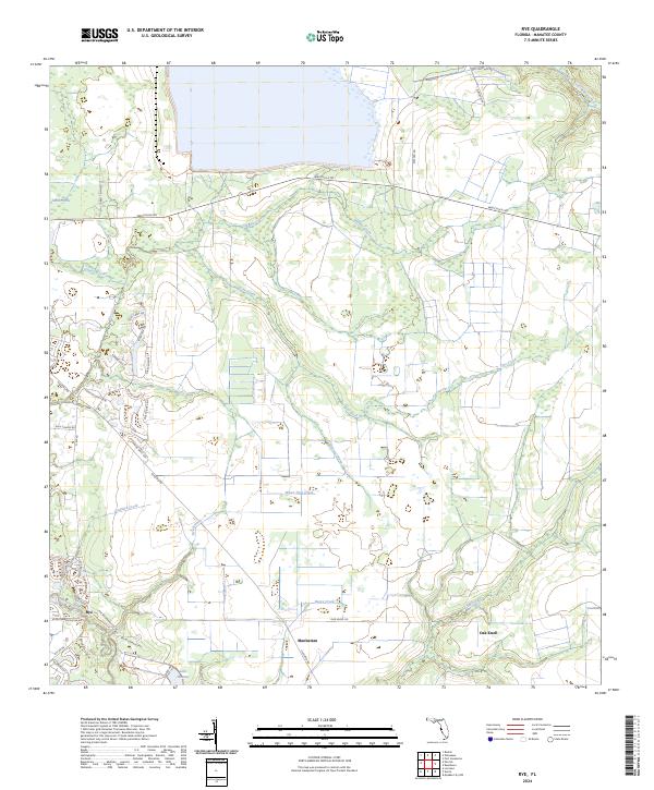 Rye, FL — USGS 7.5-minute topo (2024)