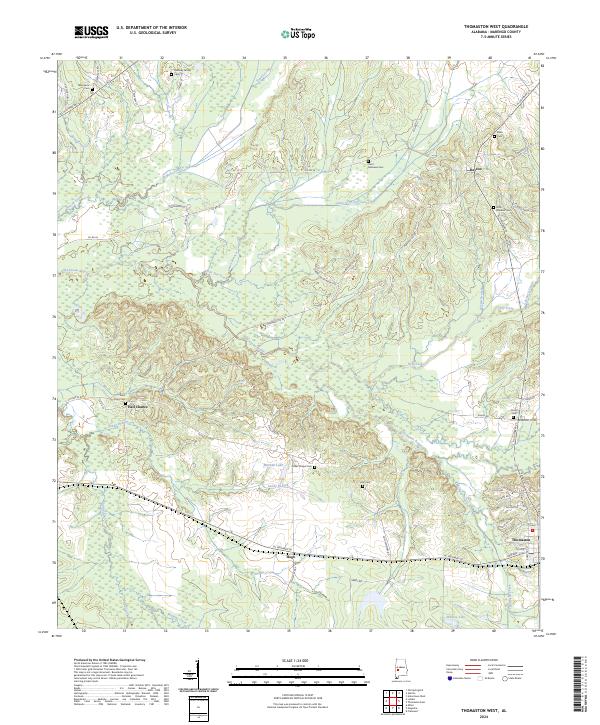 Thomaston West, AL — USGS 7.5-minute topo (2024)