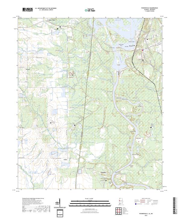 Pickensville, AL-MS — USGS 7.5-minute topo (2024)