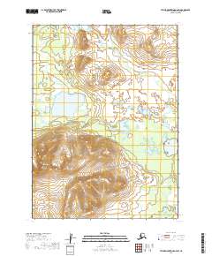 Taylor Mountains A-6 SW, AK — USGS 7.5-minute topo (2019)