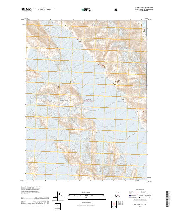 Yakutat C-3 NE, AK — USGS 7.5-minute topo (2021)