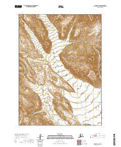 Chignik A-4 SE, AK — USGS 7.5-minute topo (2020)