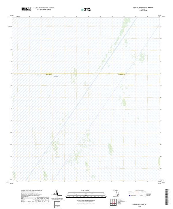 West of Pennsuco, FL — USGS 7.5-minute topo (2024)