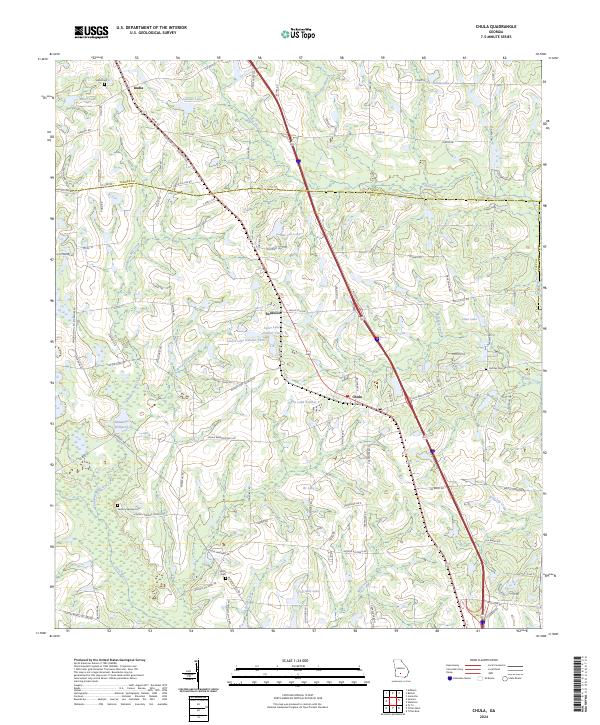 Chula, GA — USGS 7.5-minute topo (2024)