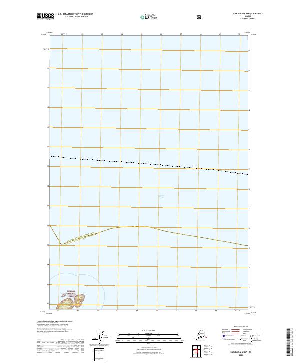 Sumdum A-6 NW, AK — USGS 7.5-minute topo (2021)